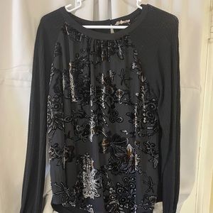 Black dressy top